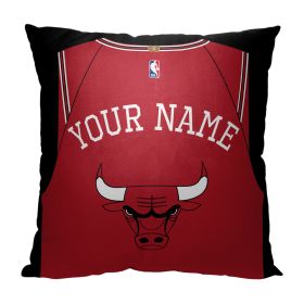 [Personalization Only] OFFICIAL NBA Jersey Personalized Pillow - Chicago Bulls