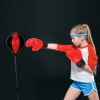 Punching Bag For Kids Junior Boxing Set Boxing Gloves Height Adjustable Free Standing Punching Ball Boxing For Kids Aged from 3 to 8Years Old