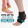 1pc Ankle Support Brace (measurement 11in); Breathable Neoprene Sleeve; Adjustable Wrap; Ankle Stabilizer For Men And Women