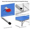 60 Inch Portable Tennis Ping Pong Folding Table with Accessories