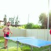 60 Inch Portable Tennis Ping Pong Folding Table with Accessories