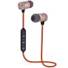 Wireless binaural stereo sports Bluetooth headset ear hanging running super long standby magnetic suction head neck hanging neck