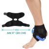 1pc Ankle Support Brace (measurement 11in); Breathable Neoprene Sleeve; Adjustable Wrap; Ankle Stabilizer For Men And Women