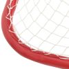 Hockey Goal Red and White 72"x28"x48" Polyester