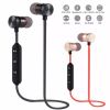 Wireless binaural stereo sports Bluetooth headset ear hanging running super long standby magnetic suction head neck hanging neck