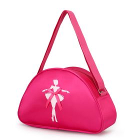 Little Girls Dance Bags (Color: Rose Red)