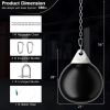 Home Gym 21 Inch Water Punching Bag with Adjustable Metal Chain