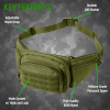 Unisex Fanny Pack Waist Bag & MOLLE EDC Pouch For Outdoor Activities