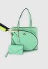 NiceAces MAYA COLLECTION TENNIS TOTE FOR TWO RACQUETS WITH A BEAUTIFUL CLUTCH; BOTTLE; CAN AND KEY HOLDERS