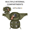 Unisex Fanny Pack Waist Bag & MOLLE EDC Pouch For Outdoor Activities